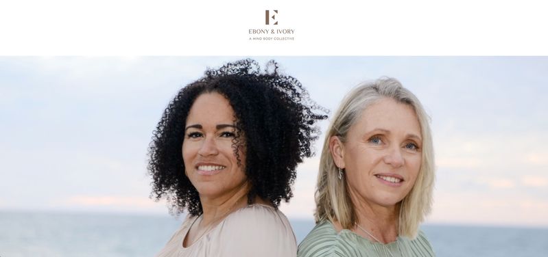 Ebony and Ivory landing page